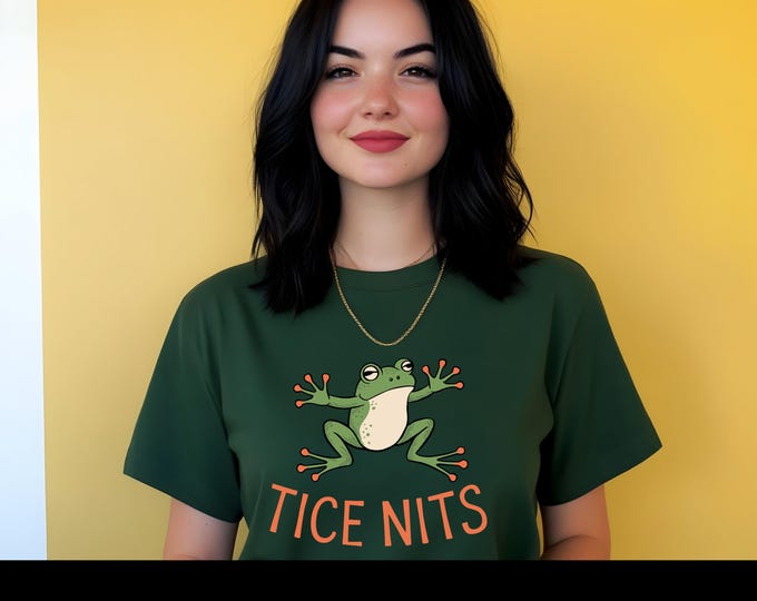 Inappropriate Frog T-Shirt | Funny Frog Adult Humor Tee | Unhinged Graphic Shirt | Quirky Frog Humor Shirt | Unisex Funny Animal T-Shirt