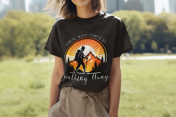 Hiking Tshirt, Wanderlust TShirt, Road Trip Shirt, Travel Shirt, Explorer Shirt, Anxiety Shirt, Funny Hiking Shirt