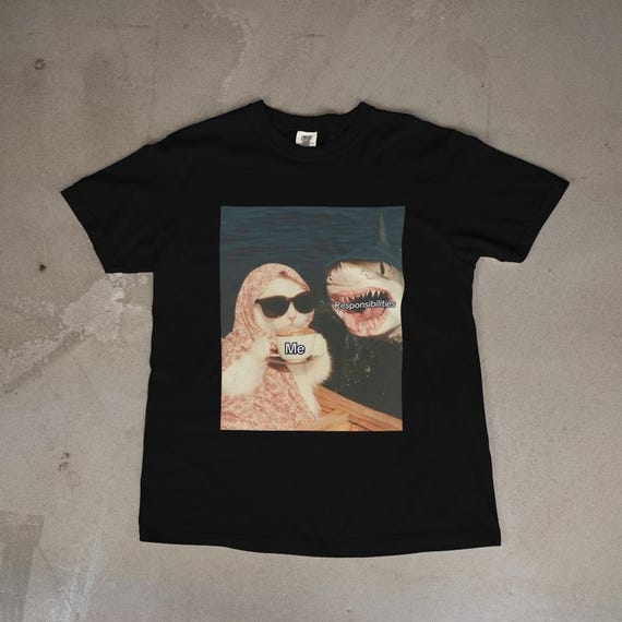 Trendy Cat Meme T-Shirt | Funny Retro Cat Shirt | Vintage Cat Lover Tee | Meme-Inspired Graphic Shirt | Relatable Unisex Cat Lover Gift