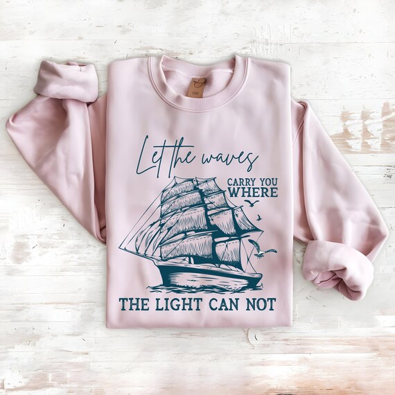 Minimalist Nautical Wave TShirt | Ocean Lover Tee | Beach Aesthetic Shirt | Fisherman Gift | Coastal Summer Graphic | Sea-Inspired Tee