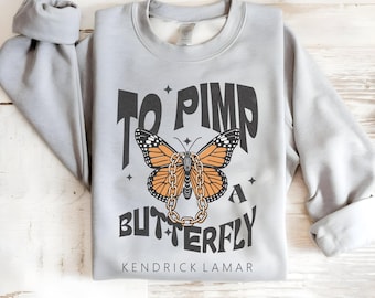 Retro Kendrick Lamar T-Shirt | To Pimp a Butterfly Album Tee | Hip-Hop Rap Fan Streetwear | Music Lover Graphic Shirt | Unisex Rapper TShirt