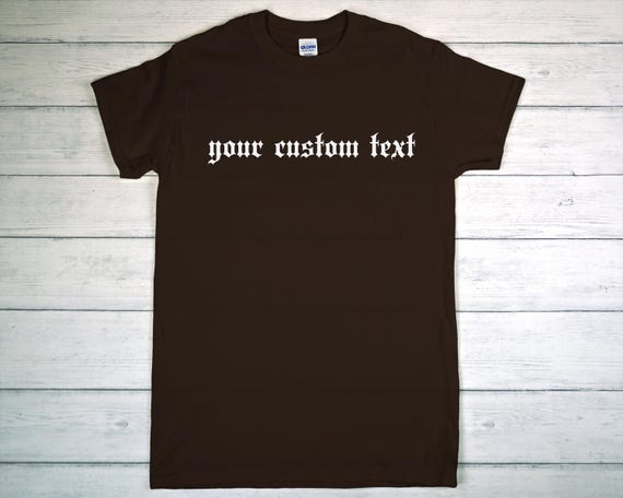 Custom T-Shirt | Personalized Unisex Tee | Custom Graphic Cotton Shirt | Unique Gift Idea for Birthdays, Anniversaries, or Everyday Wear