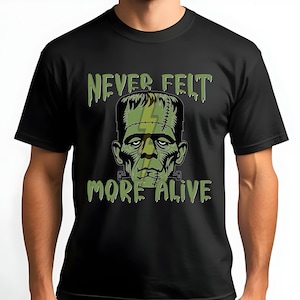 Frankenstein Halloween Sweatshirt | Monster Mash Shirt | Vintage Monster Graphic Tee | Scary Frankenstein Costume | Fall Horror Apparel