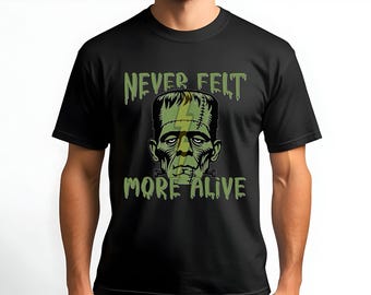 Frankenstein Halloween Sweatshirt | Monster Mash Shirt | Vintage Monster Graphic Tee | Scary Frankenstein Costume | Fall Horror Apparel
