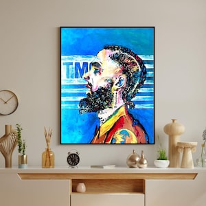 Nipsey Hussle Art Print: Inspirational Hip Hop Wall Decor (Digital Download)