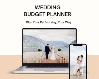 Wedding Planner Spreadsheet Bundle: Budget, Timeline, Guest List (Digital Download)
