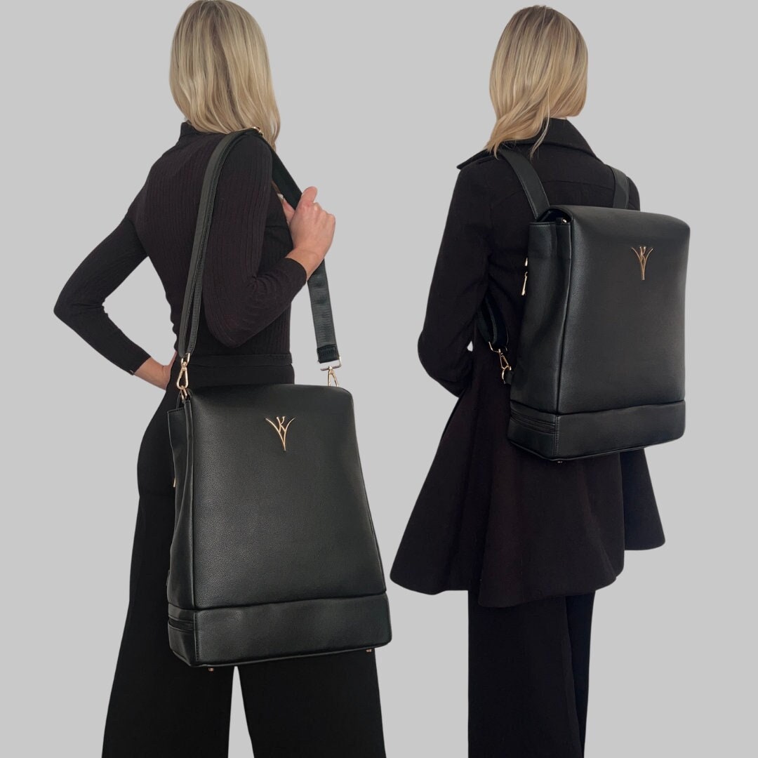 Black Laptop Bag Etsy UK