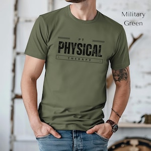 Men's Physical Therapy Shirt Gift for Him, Male PT Tshirt and Sweater, DPT Graduation Therapy Clothes, Mens Rehab Therapist Sweatshirt