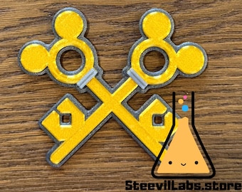 Disney Cruise Line Concierge Mickey Keys Logo Door Magnet Disney Ship Decor WISH TREASURE DESTINY Adventure
