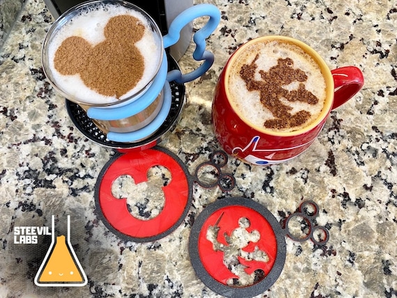 Coffee Stencil Inspired Mickey Mouse Orchestra Mickey Disney