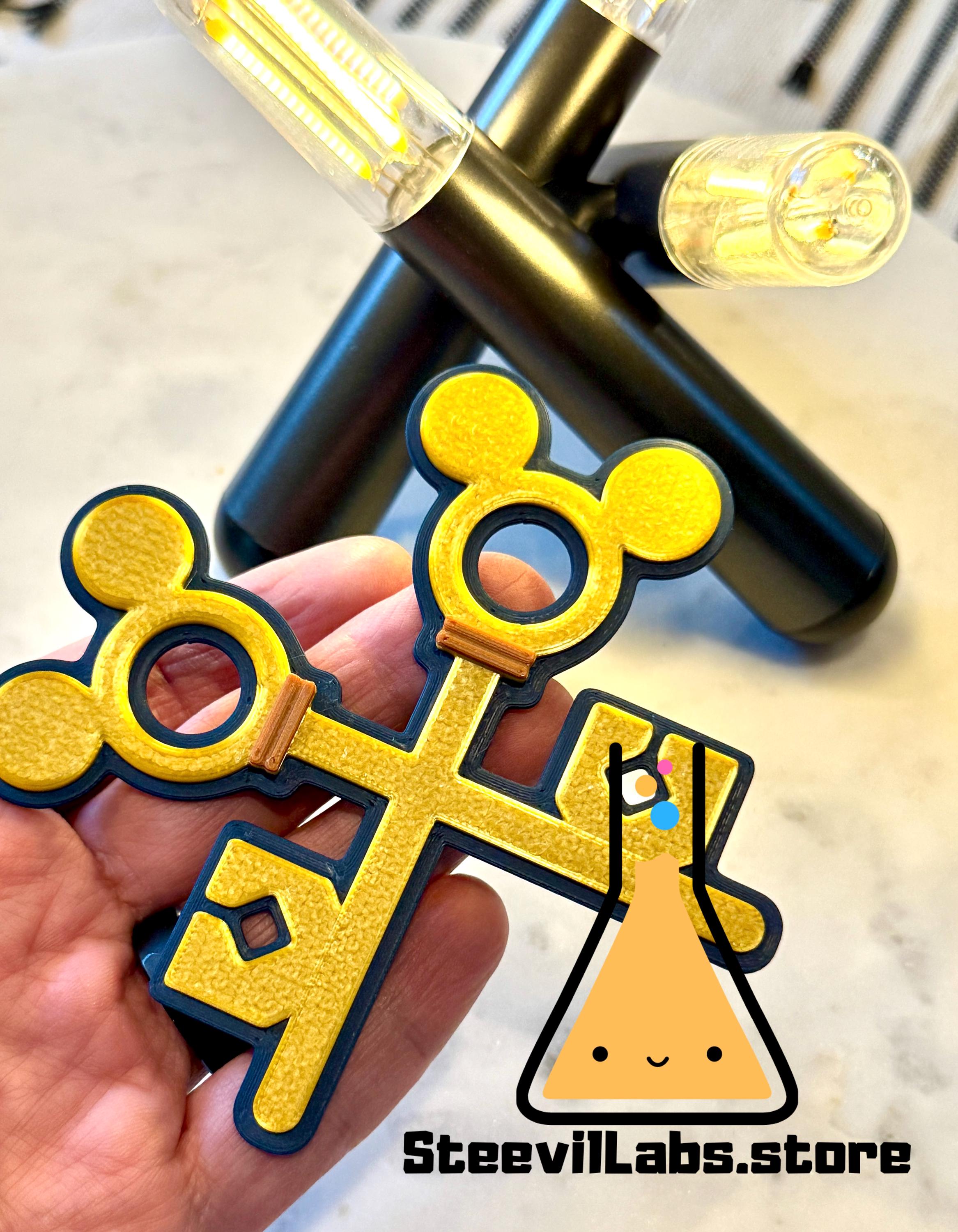 Disney Cruise Line Concierge Mickey Keys Logo Door Magnet Disney