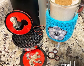 Mickey Mouse Coffee Stencil Drink Art Tool
