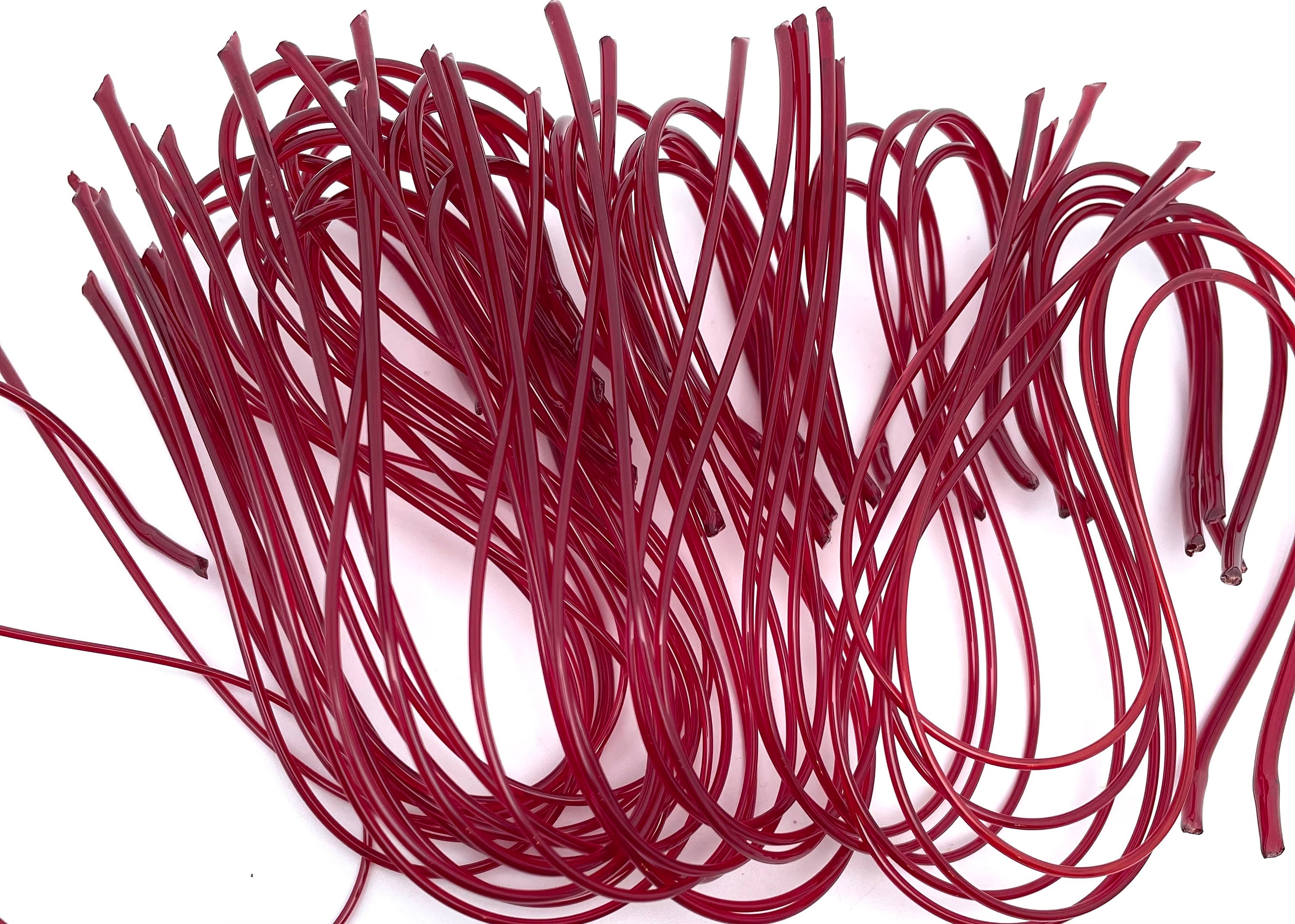 Ruby Stringer COE 96 Ruby Red Transparent Vitrigraph/stringer - Etsy