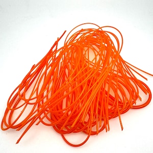BULLSEYE COE 90- Tangerine Opal Vitrigraph Stringer