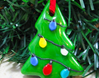 Christamas Tree Ornaments with Murrini Tree Lites