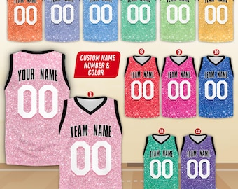 Camiseta de baloncesto personalizada con nombre y número del equipo, camiseta de baloncesto del equipo, camiseta de baloncesto para jugadores amantes del baloncesto, atuendo para el día del juego