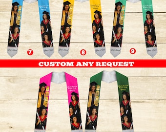 Benutzerdefinierte Abschluss Stola, Klasse von 2025 Stola, personalisierte Lehrer Stola, benutzerdefinierte Namen Stola, Abschluss Stola mit Schulname, Lehrer Geschenk