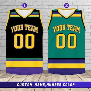 Custom Basketball Jersey Team Name & Number, Basketball Jersey Team, Basketball Jersey for Basketball Fan Lovers Players, Game Day Outfit