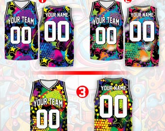 Camisa de basquete personalizada, regata personalizada, presente de aniversário estilo streetwear, camisa de basquete de malha, camisa personalizada para homens e jovens
