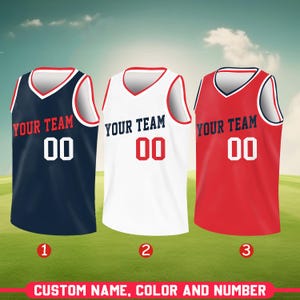 Custom Team Name And Number Basketball Jersey, Personalized Basketball Jersey Team, Basketball Uniform For Basketball Fans, Design 3D Jersey