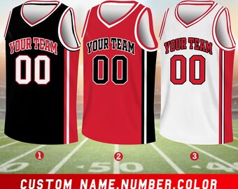 Custom Team Name And Number Basketball Jersey, Personalized Basketball Jersey Team, Basketball Uniform For Basketball Fans, Game Day Outfit