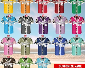 Custom Pixal Baseball Jersey,Personalized Team Name And Number Jersey,Baseball Jersey Uniform For Baseball Fans,Jersey Outfit,Baseball Lover