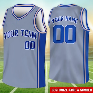 Custom Basketball Jersey Team Name & Number, Basketball Jersey Team, Basketball Jersey for Basketball Fan Lovers Players, Game Day Outfit