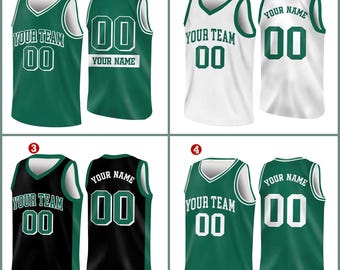 Camiseta de baloncesto personalizada con nombre y número del equipo, camiseta de baloncesto del equipo, camiseta de baloncesto para jugadores amantes del baloncesto, atuendo para el día del juego