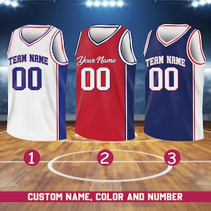 Custom Team Name And Number Basketball Jersey, Personalized Basketball Jersey Team, Basketball Uniform For Basketball Fans, Design 3D Jersey