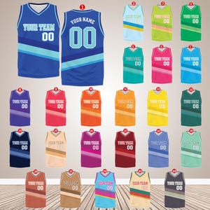 Custom Basketball Jersey Team Name & Number, Basketball Jersey Team, Basketball Jersey for Basketball Fan Lovers Players, Game Day Outfit