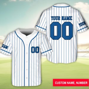 Custom Baseball Jersey, Personalized Team Name And Number Baseball Jersey, Baseball Jersey Uniform For Baseball Fans Baseball Lovers, Outfit