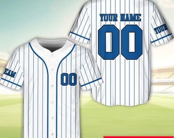 Aangepaste honkbaltrui, gepersonaliseerde teamnaam en nummer honkbaltrui, honkbaltrui uniform voor honkbalfans honkballiefhebbers, outfit