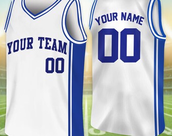 Camiseta de baloncesto personalizada con nombre y número del equipo, camiseta de baloncesto del equipo, camiseta de baloncesto para jugadores amantes del baloncesto, atuendo para el día del juego