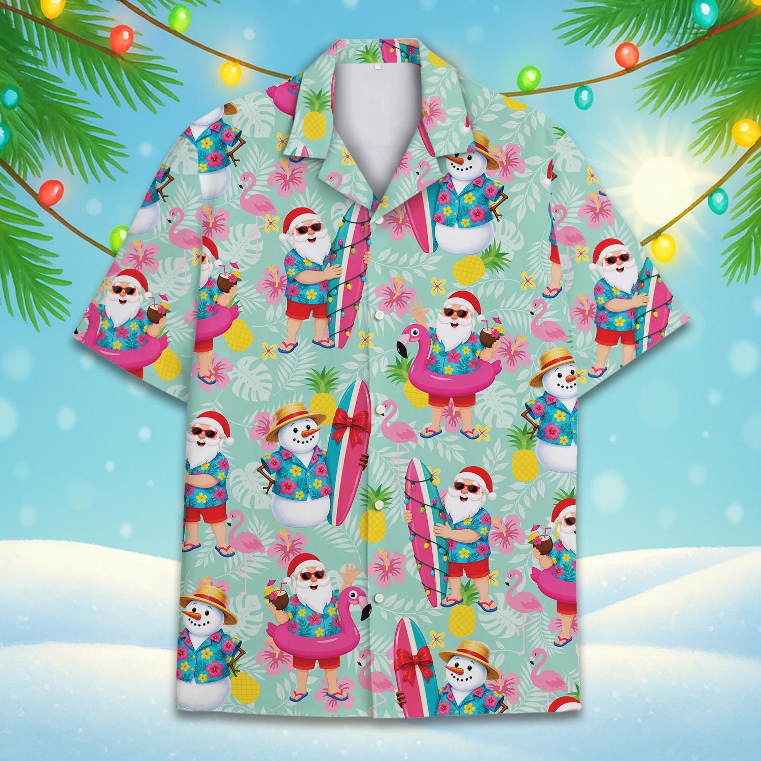 Beach Santa Outfit - Etsy