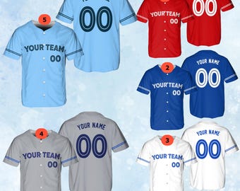 Custom Baseball Jersey with Name, Personalized Baseball Coach Gift, Baseball Mom Gift, Game Day Shirt, Baseball Shirts, Baseball Gifts
