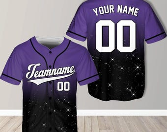Custom Fade Silver Glitter Text Team Name and Number