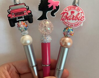 Ensemble de stylos perles Barbie