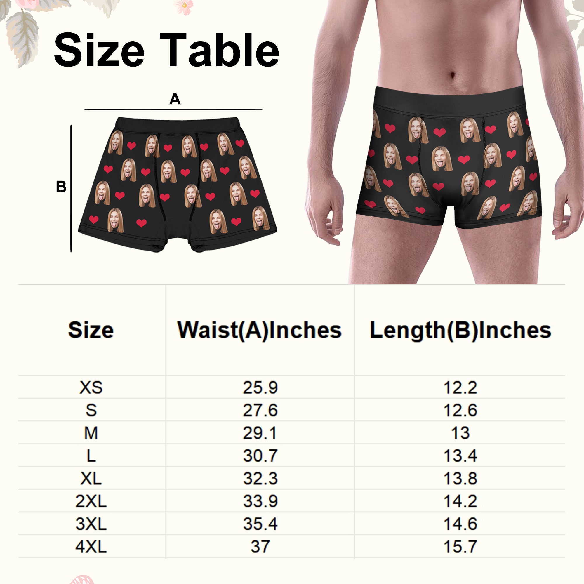 Personalized Boxers with Face,Custom Face Underwear,Photo Boxers,Underwear with Face,Face Boxers,Custom Groom Boxers,Boxer Shorts with Photo