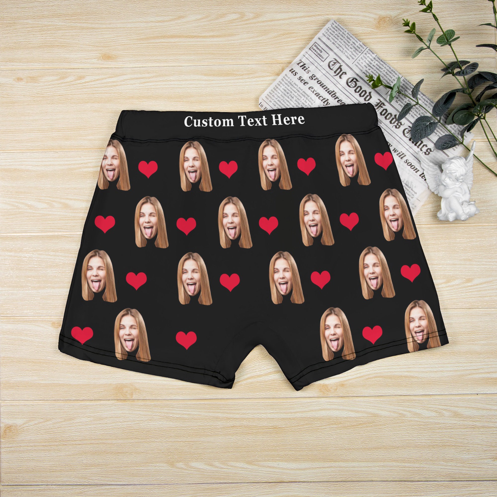 Personalized Boxers with Face,Custom Face Underwear,Photo Boxers,Underwear with Face,Face Boxers,Custom Groom Boxers,Boxer Shorts with Photo