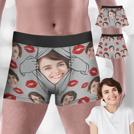 personalised boxers with faces