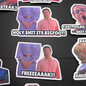 Deuce Bigalow Vinyl Sticker Decals: Cult Comedy Die Cut Stickers