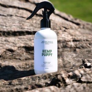 Soothe, Nourish, and Protect with Hemp Puppy’s Healing Leave-In Conditioning Spray – Perfect for Your Dog’s Coat and Skin!