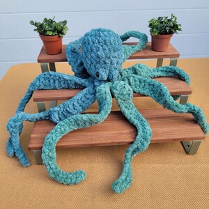 Crochet Octopus | Squid Plushie | Sea Creature | Doll | Amigurumi | Custom Color | Stuffed Animal | Kids Toy | Gift | Plush | Ocean