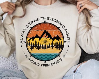 Custom Road Trip Shirt: Personalized Family Vacation Tee