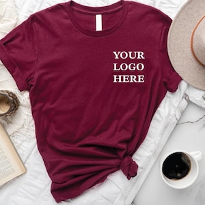 Custom Logo Shirts, Personalized Logo Shirt, Custom Design Shirt, Custom Text Shirt,Your Business Logo or Brand Logo T Shirt,Team Logo Shirt
