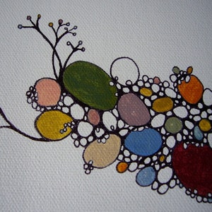 Cell Spectrum (II), Original Acrylic on Paper