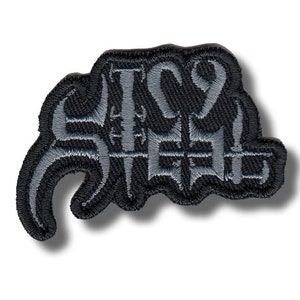 Icy Steel Patch-Abzeichen-Applikation, bestickt, zum Aufbügeln f47b7f