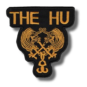 The Hu Patch Badge Applique Embroidered Iron on 3c69ab