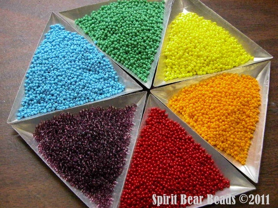 Opaque Medium Blue - Bugle, #3 25g Opaque Medium Blue - Bugle, #3 25g