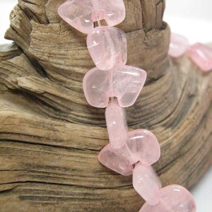 Rose Quartz Zuni Bear Beads 4 Beads image 5